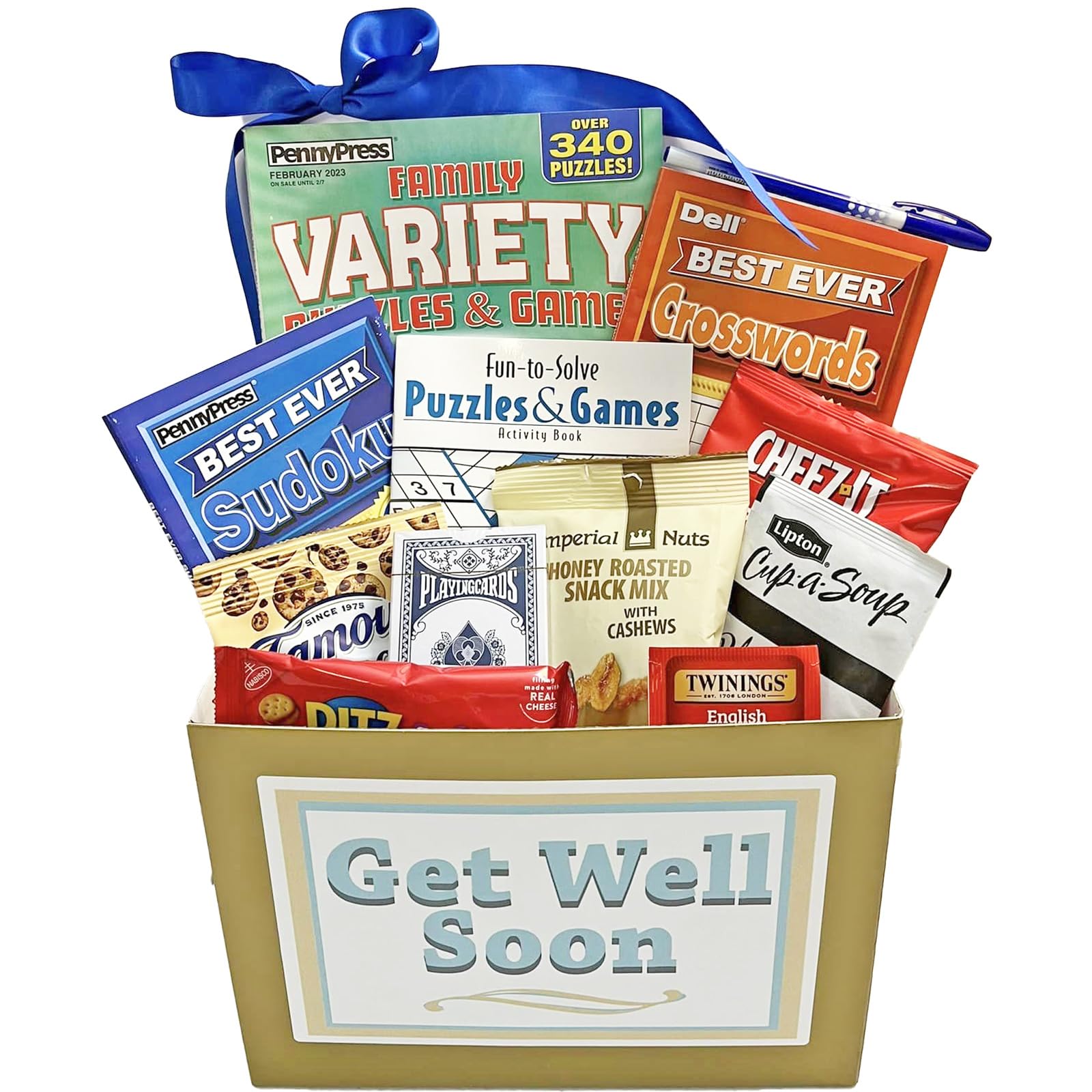 Amazon.com : Gifts Fulfilled Comforting Get Well Soon Gift Basket